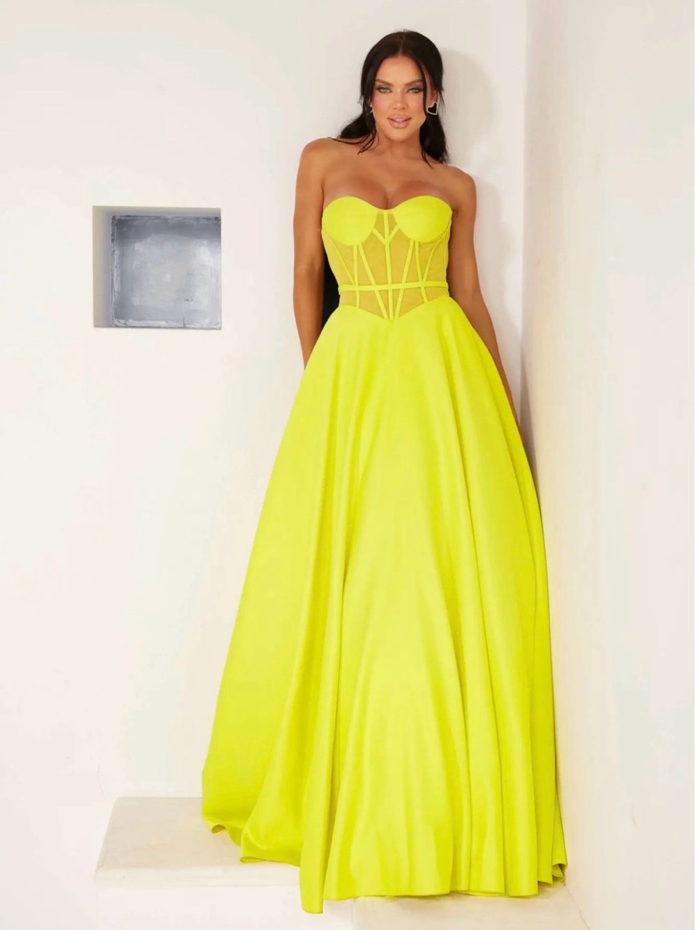Terani Couture Strapless Ball Gown